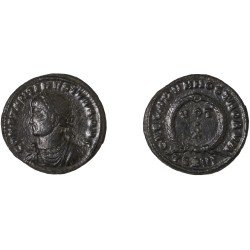 Moneda Imperio Romano Centenional Constantino II 320-321 d.C.