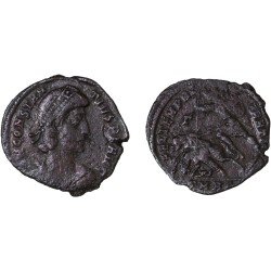 Moneda Imperio Romano Maiorina Constancio II 351-352 d.C.