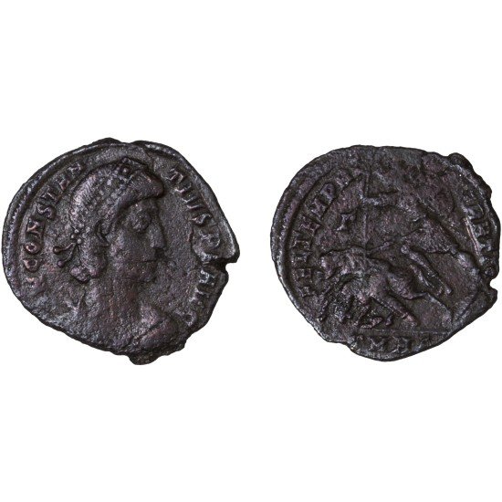 Moneda Imperio Romano Maiorina Constancio II 351-352 d.C. Moneda Imperio Romano Maiorina Constancio II 351-352 d.C.
