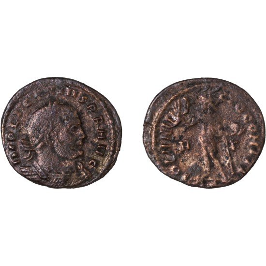 Moneda Imperio Romano Follis Licinio I 314 d.C.