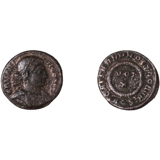 Moneda Imperio Romano Centenional Crispo 321 d.C.