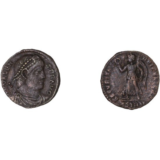 Moneda Imperio Romano Centenional Valente 364 d.C.