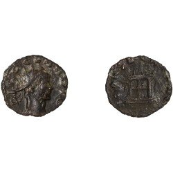 Moneda Imperio Romano Antoniniano Divo Claudio II 270 d.C.