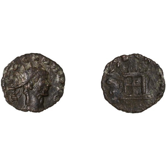 Moneda Imperio Romano Antoniniano Divo Claudio II 270 d.C.