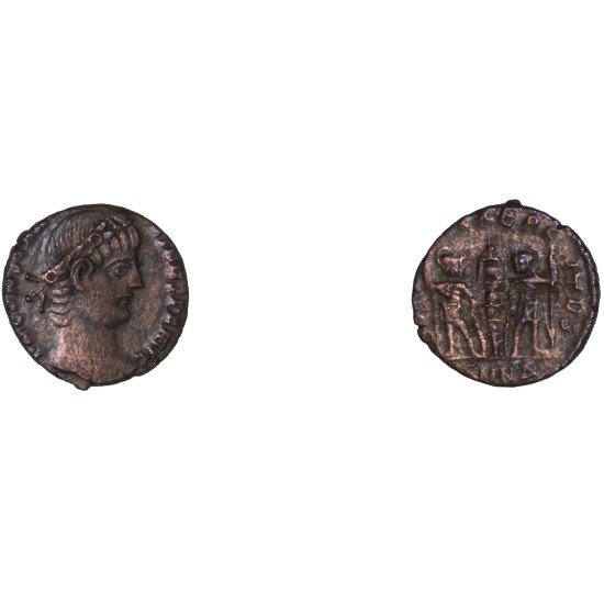 Moneda Imperio Romano Centenional Constantino II 337-340 d.C. Moneda Imperio Romano Centenional Constantino II 337-340 d.C.