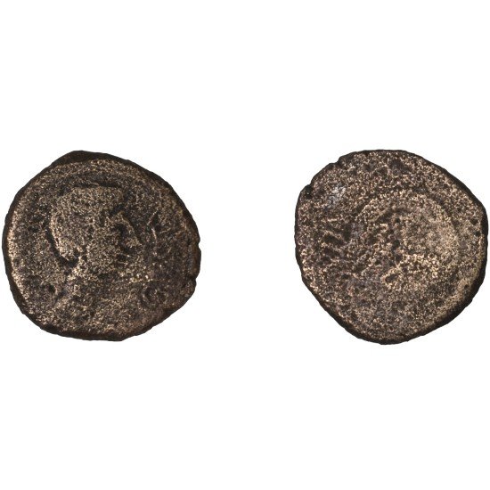 Moneda Imperio Romano Semis Augusto 27 a.C. – 14 d.C.