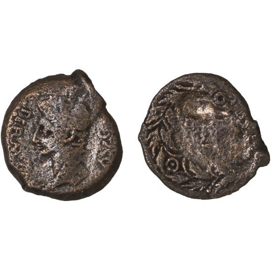 Moneda Imperio Romano As Augusto 27 a.C. – 14 d.C.