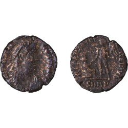 Moneda Imperio Romano Maiorina Graciano 379-383 d.C.