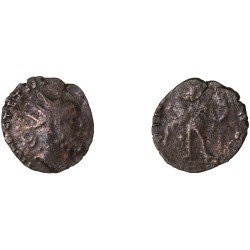 Moneda Imperio Romano Antoniniano Tétrico I después de 273 d.C.