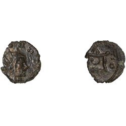 Moneda Imperio Romano Antoniniano Divo Claudio II 270 d.C.