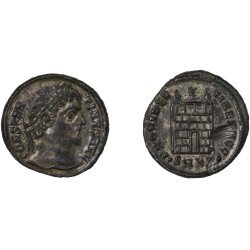 Moneda Imperio Romano Centenional Constantino I 326-327 d.C.