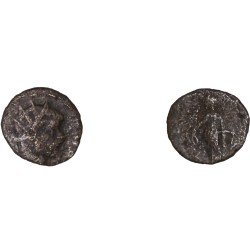 Moneda Imperio Romano Antoniniano Divo Claudio II después de 270 d.C.