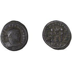 Moneda Imperio Romano Centenional Constantino I 318 d.C.