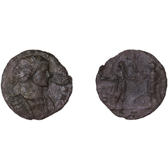Moneda Imperio Romano Antoniniano Aureliano 272 d.C.