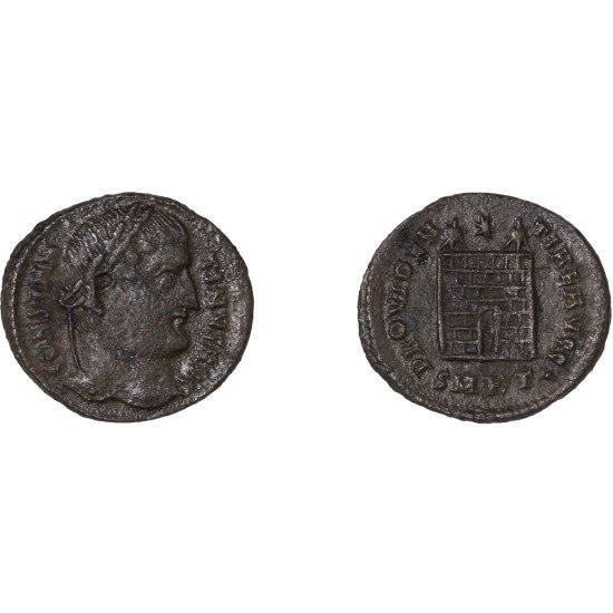 Moneda Imperio Romano Centenional Constantino I 325-326 d.C.