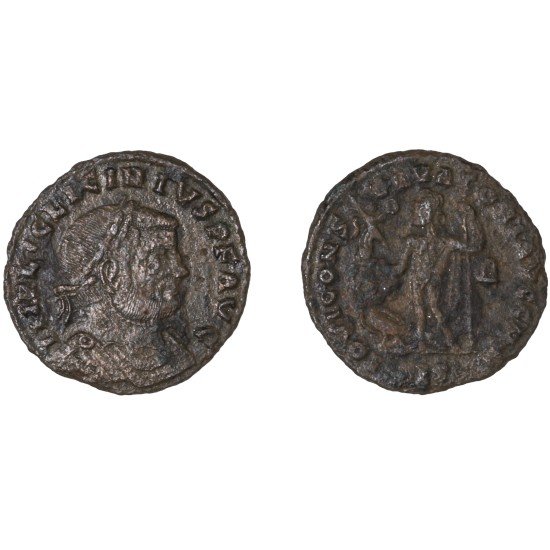 Moneda Imperio Romano Follis Licinio I 313 d.C.