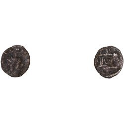 Moneda Imperio Romano Antoniniano Divo Claudio II después de 270 d.C.