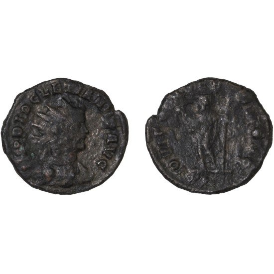 Moneda Imperio Romano Antoniniano Diocleciano 285-286 d.C.
