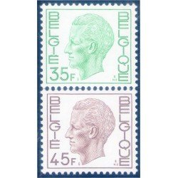 Bélgica 1984/85 1980 Serie Balduino I MNH