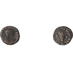 Moneda Imperio Romano Nummus Arcadio 388-392 d.C.