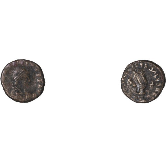 Moneda Imperio Romano Nummus Arcadio 388-392 d.C.