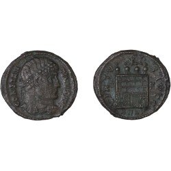Moneda Imperio Romano Centenional Constantino I 327 d.C.