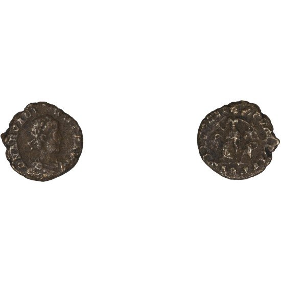 Moneda Imperio Romano Nummus Arcadio 388-392 d.C.