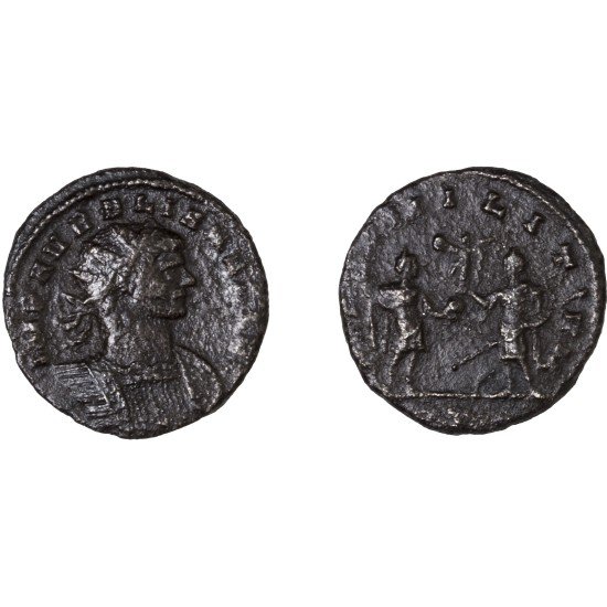 Moneda Imperio Romano Antoniniano Aureliano 273 d.C.