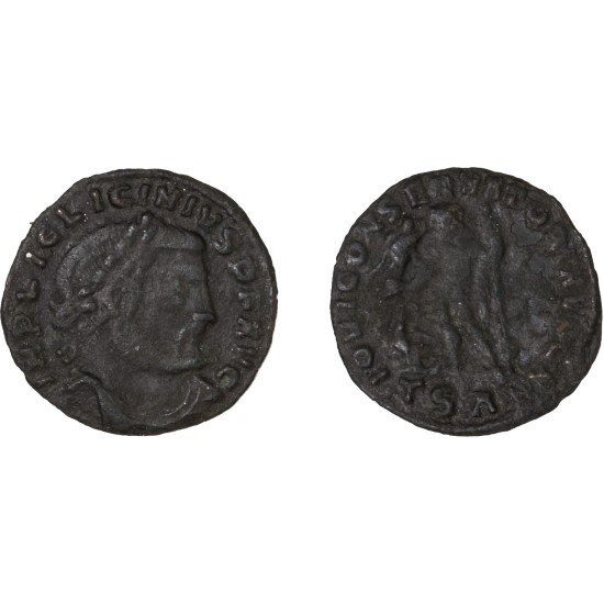 Moneda Imperio Romano Follis Licinio I 312-313 d.C.