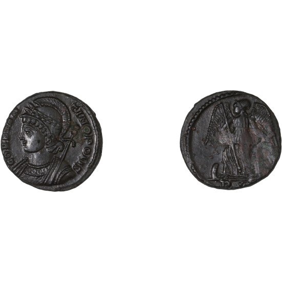 Moneda Imperio Romano Centenional Constantino I 330 d.C.