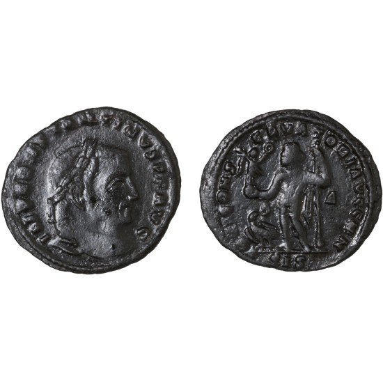 Moneda Imperio Romano Follis Constantino I 313-315 d.C.