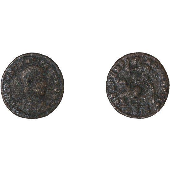 Moneda Imperio Romano Maiorina Constancio Galo 353-354 d.C.