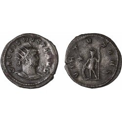 Moneda Imperio Romano Antoniniano Galieno 266-267 d.C.