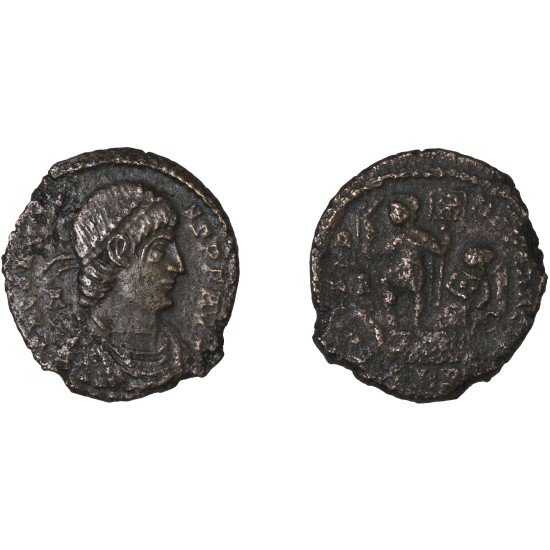 Moneda Imperio Romano Maiorina Constante 349-350 d.C.