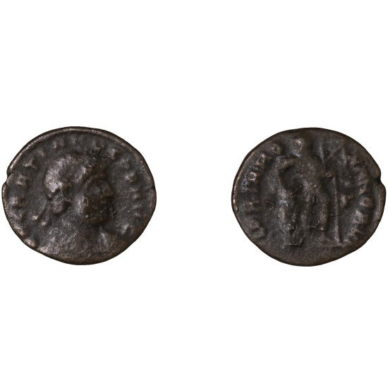 Moneda Imperio Romano Centenional Graciano 367-375 d.C.