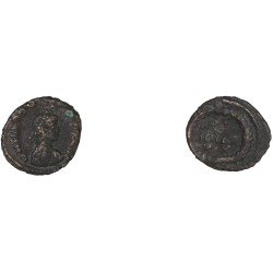 Moneda Imperio Romano ¼ de maiorina Teodosio I 383-388 d.C.