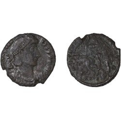 Moneda Imperio Romano Maiorina Constancio II 352-353 d.C.