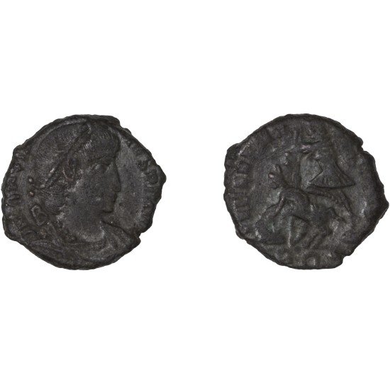 Moneda Imperio Romano Maiorina Constancio II 352-353 d.C.