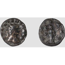 Moneda Imperio Romano Antoniniano Galieno 261-262 d.C.
