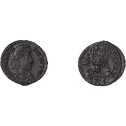 Moneda Imperio Romano Maiorina Constancio II 356-358 d.C.