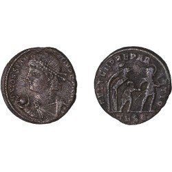 Moneda Imperio Romano Media maiorina Constancio II 348-349 d.C.