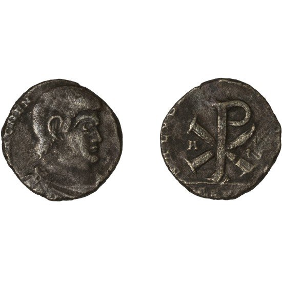 Moneda Imperio Romano Maiorina Magnencio 353 d.C.