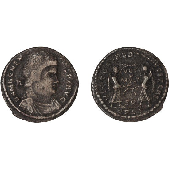 Moneda Imperio Romano Maiorina Magnencio 351-352 d.C.