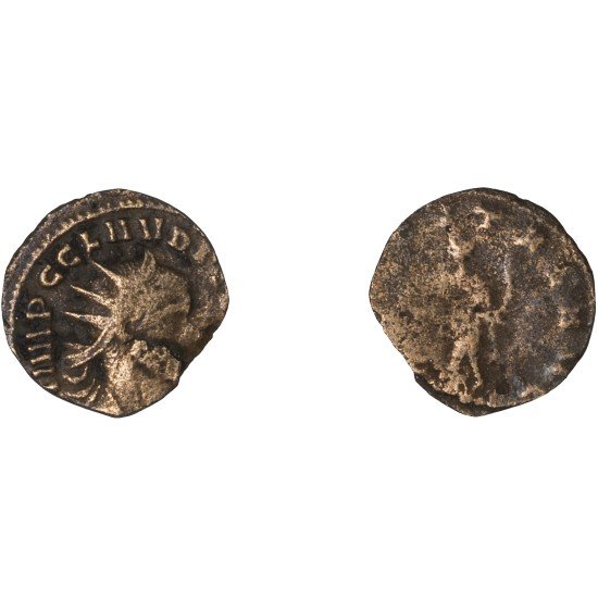 Moneda Imperio Romano Antoniniano Claudio II 268-269 d.C.