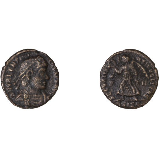 Moneda Imperio Romano  Centenional Valentiniano I 367-375 d.C.