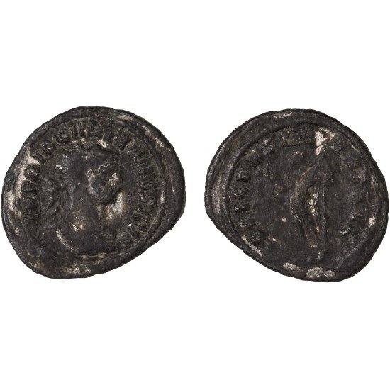Moneda Imperio Romano Antoniniano Diocleciano 285-286 d.C.