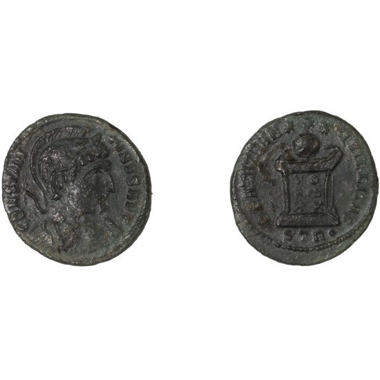 Moneda Imperio Romano Centenional Constantino I 322 d.C.