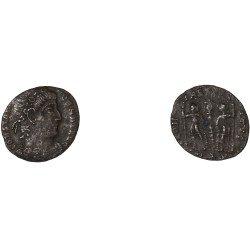 Moneda Imperio Romano Centenional Constantino I 336-337 d.C.