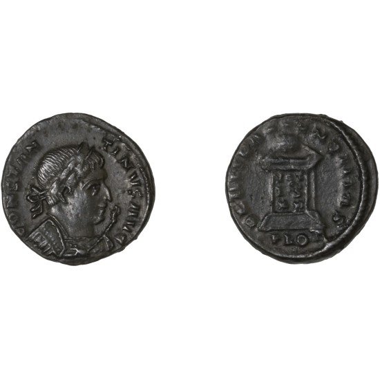 Moneda Imperio Romano Centenional Constantino I 323-324 d.C.