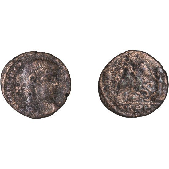 Moneda Imperio Romano Maiorina Magnencio 350-351 d.C.